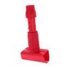 minkissy Mop Clip Accessories Mop Handle Part Mop Handle Accessories Mop Handle with Clamp Mop Replacement Holder Floor Mop Clamp Detachable Mop Clip Clamp Mop Handle Clip for Mop Pp Red view 1