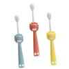 HOMOCONO 3pcs Boys and Girls Cartoon Toothbrush Soft Bristle for Boy Girl's Travel Use Ergonomic Design Manual Cleaning for Daily Use view 1