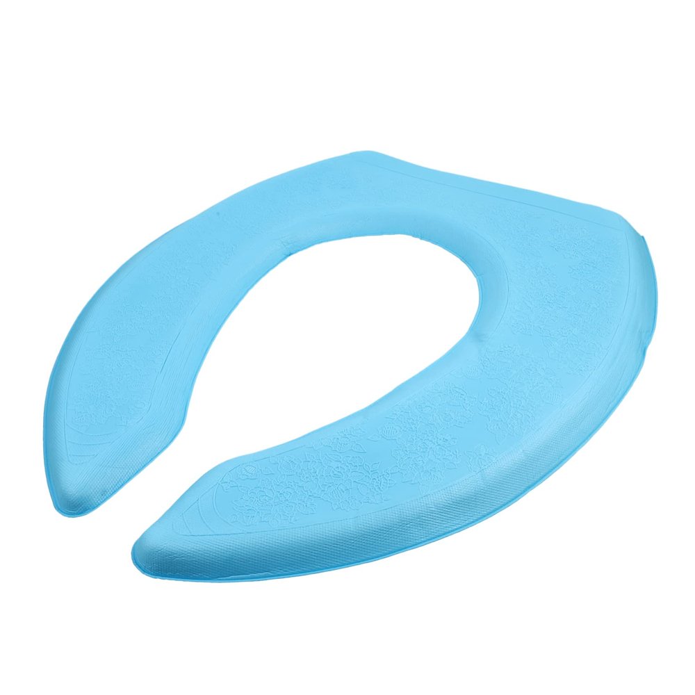 HAPINARY 2pcs Toilet Seat Cushion Breathable Cover U-Shape Bathroom Washable Pad for Home Office Comfortable Toilet Seat Mat Household Pedestal Pan Cushion