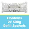 Kilrock Damp Clear Moisture Trap - 2X 500g Sachets - Long Lasting up to 12 Weeks - Helps to Prevent Mould & Mildew Build-up in Caravans, Garages, Boats, Kitchen, Bathroom, Wardrobes and Cupboards view 3
