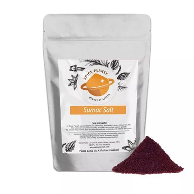 500g | Ground SUMAC | SUMAK | SUMACH | SOMAQ Spice (With Salt) Turkey by Spice Planet (500 Grams)