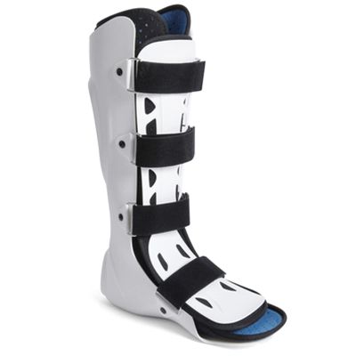 QXIWAOE Fracture Orthosis Boot Ankle Brace Length Calf Guard Non-Slip Sole Comfortable And Breathable For Ankle Injuries Fractures Sprains Fixed Injury (Right S)