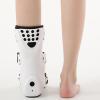 QXIWAOE Fracture Orthosis Boot Ankle Brace Length Calf Guard Non-Slip Sole Comfortable And Breathable For Ankle Injuries Fractures Sprains Fixed Injury (Right S) view 3