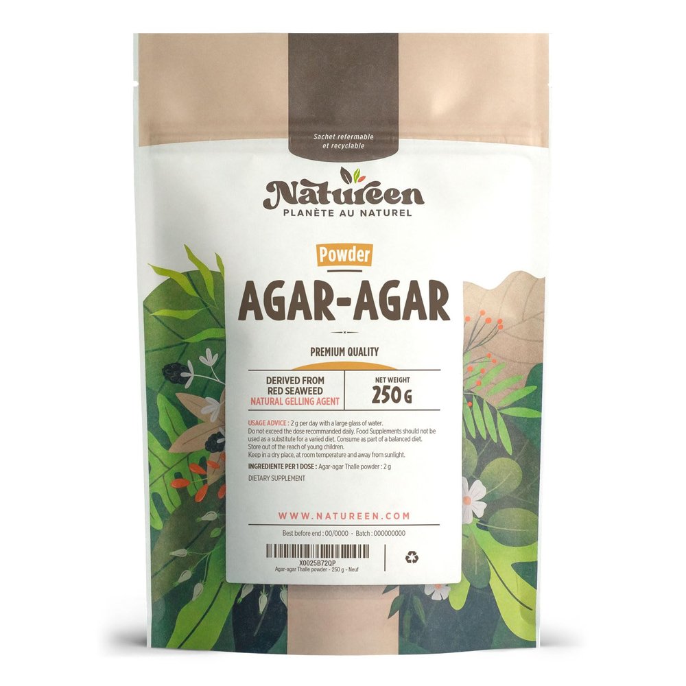 Agar Agar 250 g Powder - Natureen