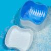 Denture Container Case,Multifunctional Removable Cleaner Case | Travel Denture Bath Cup, Portable Denture Cleaning Box for Night Guard, Nipple, Gum Shield view 3