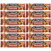 Eat Natural Fruit and Nut Bars Protein Full case Full Flavours 12x40g - Vegan gluten free, source of fibre, yoghurt coating, berries, peanut protein bars (Protein Peanuts, Orange & Dark Chocolate) view 1