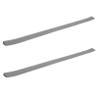 minkissy 2pcs Tpe Ramps Home Entry Ramp Mats for Robot Cleaners Gray Thick Antislip Design view 1