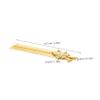 FOMIYES Men's Comb Beard Brush for Beard Grooming Dragon Pattern Zinc Alloy Folding Styling Tool view 2