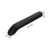 minkissy 1set Wheelchair Armrest Pads Comfortable Pu Foam Replacement Covers for Manual Wheelchairs Easy to Install Easy to Clean Black Elbow Style view 2