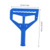 minkissy Mop Head Holder Mop Clamp Replacement Head Clip Detachable Blue Strong Grip for Home/Office Floors view 2