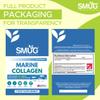 Marine Collagen 1200mg  Type 1 Peptides  90 Capsules  30 Day Supply  Made in Britain  SMUG Supplements view 4