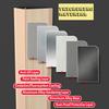 1.65in/3.94inW Floor Transition Strip Threshold Ramp Aluminum, 90cm/35.4in, 70.9in/106.3inL Metal Transition Doorway Edge Trim, Bridge The Height Gap Between 0.31-0.6in/0.4-1.38in(Purple gold,4.2*270c view 4