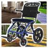 12 Inch Manual Wheelchairs Replacement Wheel, 12x1.75 Solid Rear Wheels for Wheelchair, Non-Inflatable Tire, Replaceable Wheelchair Accessories Parts (1 Set of 2) view 2