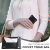 Sanitary Pad Storage Bag | Tissue Storage Bag Reusable Tissue Travel Pouch | Paper Box Bag, Sanitary Bags for Home, Car Small Items, Sanitary Napkins, Cotton Pads view 2