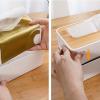 Tissue Box Holder, Waterproof Napkin Dispenser, Multifunction Storage Box, Cotton Swab Storage Case, Facial Tissue Holder, Bathroom Tissue Holder, Kitchen Napkin Holder, Bedroom Tissue Box view 3