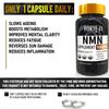NM Capsules - High Strength Energy Booster and Anti-Aging Supplements- Longevity Antioxidant Supplement - MNM Supplements UK - 60 x 500mg view 2