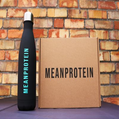 Mean Protein 10 Snack & Bar Box with Flask