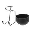 HAPINARY Men's Shaving Stainless Steel Soap Bowl Holder Metal Soap Bowl Stand Beard for Home Travel view 1