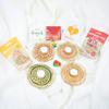 Emartbuy Luxury Diwali Hamper with 4 Gota Rangoli Candle Holders Diyas & Snacks - Perfect for Diwali, Pooja, Navratri, Ganpati & Housewarming Gifts view 3