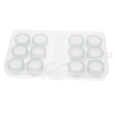 HAPINARY Contact Lens Case Small Lens Storage Box Portable Decorative Case for Women Eyes