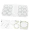 HAPINARY Contact Lens Case Small Lens Storage Box Portable Decorative Case for Women Eyes view 2