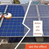 Electric Solar Photovoltaic Panel Cleaning (Double Head),Photovoltaic & Solar Panel Cleaning Tool w/Adjustable Brush Head,Used to Clean Roof Solar Photovoltaic Panel,6m view 2