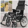 10 Inch Electric Wheelchairs Rear Wheel, 10x2.125 Replacement Wheels for Wheelchair, Pneumatic Rubber Tires, Wheelchair Accessories, Bearing: 3/4inch (19mm) (2 Pcs) view 2