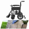12 Inch Electric Wheelchair Replacement Wheel, 12 1/2x2 1/4 Rear Wheels for Wheelchair, Solid Non-Inflatable Tire, Wheelchair Replacement Parts, with 1/2"(12 mm) Bearing (2 Pcs) view 2