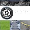 12 Inch Electric Wheelchair Rear Wheel Replacement, Solid Polyurethane Tires with Aluminum Alloy Wheels, 12 1/2  view 4