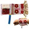 Fidget Blanket for Adults with Dementia 2 in 1 Design Sensory Blanket Calming & Comforting Sensory Toys Adults for Alzheimer's,Dementia, Asperger's,Anxiety view 1
