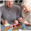 Fidget Blanket for Adults with Dementia 2 in 1 Design Sensory Blanket Calming & Comforting Sensory Toys Adults for Alzheimer's,Dementia, Asperger's,Anxiety view 2