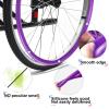 24inch Silicone Hand Push Covers - Non-Slip Wheelchair Push Rim Grips | 1 Pair - Rear Wheel Grips & Accessories view 4