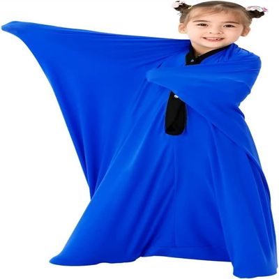 Sensory Body Sock Sensory Toys for Kids with Autistic and Sensory Processing Disorders Safe, Breathable, Comforting Deep Pressure Body Awareness Socks(Marineblau,S)