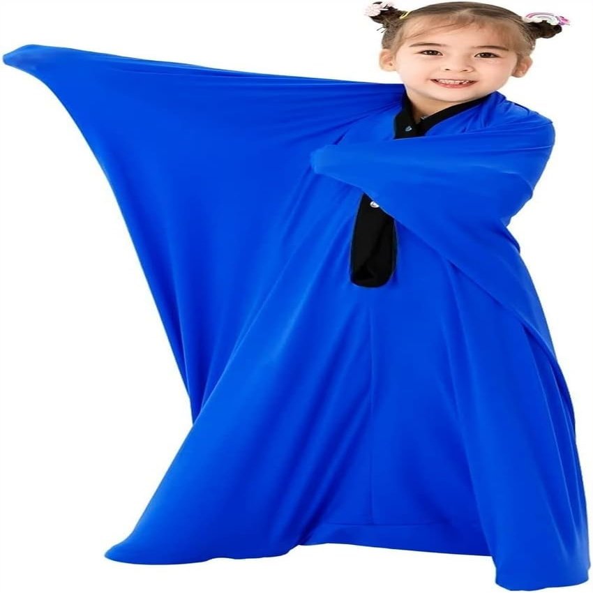 Sensory Body Sock Sensory Toys for Kids with Autistic and Sensory Processing Disorders Safe, Breathable, Comforting Deep Pressure Body Awareness Socks(Marineblau,S)