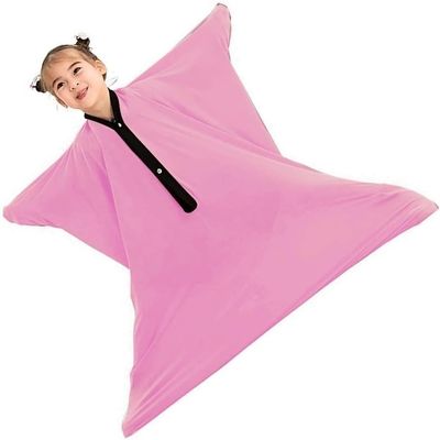 Sensory Sox Stretchy Body Socks Full-Body Wrap to Relieve Stress, Hyposensitivity Great for Boys, Girls with Autism, Anxiety(Rosa,S)