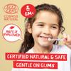 Jack N Jill Natural Certified Kids Toothpaste Fluoride-Free Toddler & Baby Toothpaste with 40% Xylitol, No Sugar, Suitable from 6 Months+, Organic Strawberry Flavour, Pack of 2 (50g Each) view 2