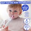 Jack N Jill Natural Certified Kids Toothpaste Fluoride-Free Toddler & Baby Toothpaste with 40% Xylitol, No Sugar, Suitable from 6 Months+, Organic Banana Flavour, Pack of 2 (50g Each) view 3