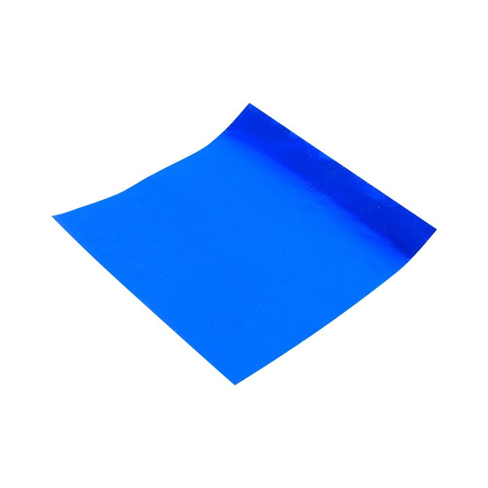 100pcs/lot Square Candy Sweets Chocolate Lolly Foil Wrapper Sweets 3x3 Multi Color (Blue)