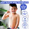 Jack N Jill Natural Certified Kids Toothpaste Fluoride-Free Toddler & Baby Toothpaste with 40% Xylitol, No Sugar, Suitable from 6 Months+, Flavour-Free, Pack of 2 (50g Each) view 3