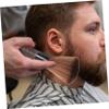 FOYTOKI Beard Brush and Mustache Grooming Brush Soft Bristle for Men Portable for Barber Accessories and Facial Hair Care view 3