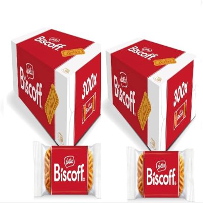 Individually Wrapped Original Caramelised Biscuits, Single Package Welcome Pack (Pack of 600)