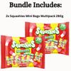 Squashies Drumstick Mini Bags Multipack Bundle With 2x Swizzels Squashies 280g Bags view 3