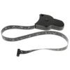 Body Mass Measuring Tape BMI Tester Measurement Tool Fitness Health Black view 1