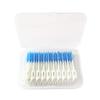 160 Pcs Dental Interdental Brush Tooth Pick Flosser Toothpick Sticks Blue view 4