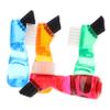 Baluue 4pcs Denture Toothbrush Short Handle Appliance Cleaner Bristles Appliance Brush for Cleaning Teeth Gaps view 1