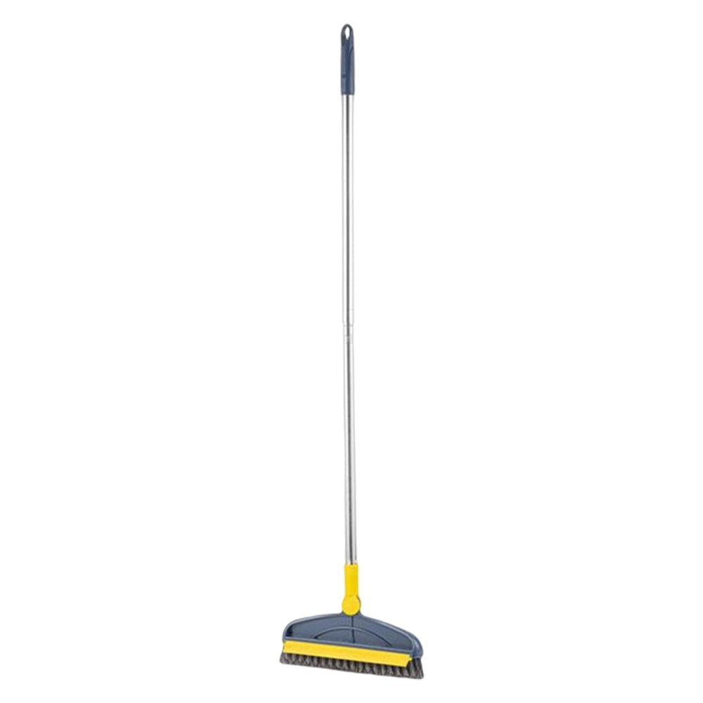 2 in 1 Floor Scrub Brush Deep Cleaning Scrub Tile Brush Dark Blue 92 cm