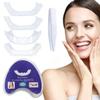 Dazzluxe 2 Pairs Temporary Fake Teeth, Adjustable Clip in Veneers Teeth for Men And Women, Nature And Comfortable Snap on Dentures Veneers Moldable False Teeth for Beautiful Smile
