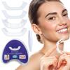 Dazzluxe False Teeth, 2 Pairs Snap on Veneers Teeth, Instant Perfect Smile Dentures Veneers Upper & Lower Jaw, DIY Temporary Cosmetic Fake Teeth for Cover Bad Teeth view 1