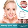 Dazzluxe 2 Pairs Snap on Dentures Veneers Upper & Lower Jaw, Whitening Cosmetic Fake Teeth Instant False Teeth Veneers for Women Men, Protect Your Teeth & Remain Confident Smile view 2