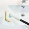Tile Floor Cleaning Brush, Floor Brush with Handle, Multifunctional Non-Slip Cleaning Brush, Portable Tile Brush with Handle, Pul Brush view 3